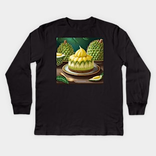 Durian Cake 3 Kids Long Sleeve T-Shirt